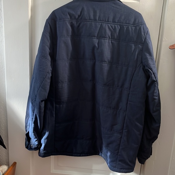 Orvis mens flannel lined overcoat - Picture 3 of 5